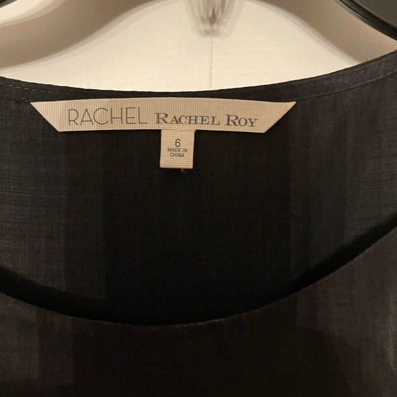 Rachel Roy A-Line Little Black Dress Size 6 MSRP $109 - Picture 2 of 9